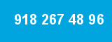 918 267 48 96